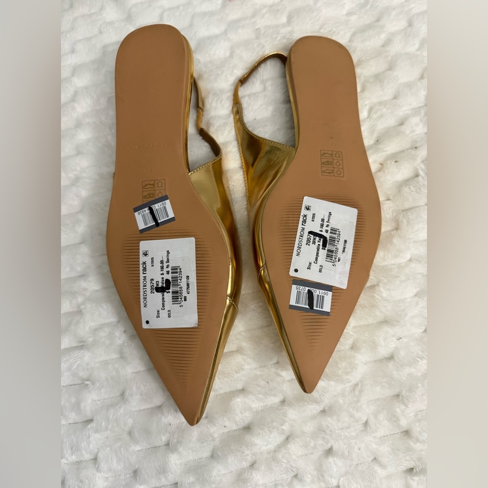 KURT GEIGER BELGRAVIA FLAT SLINGBACK SIZE:8.5 - Picture 7 of 7